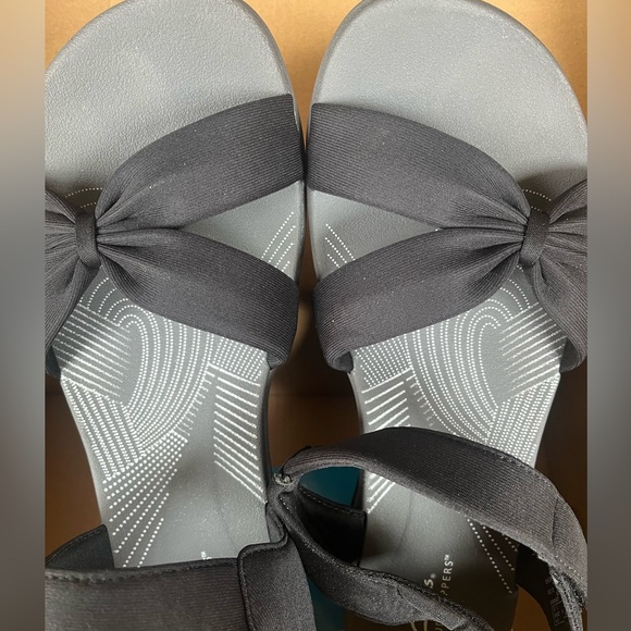 Women’s Clarks Arla Shore Cloudstepper textile sandals - Picture 4 of 8